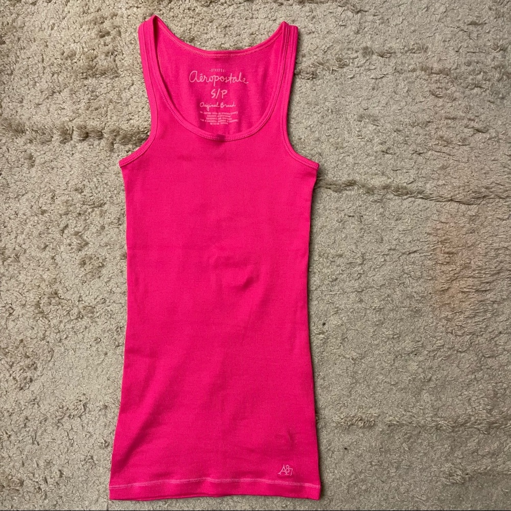 BNWOT Aeropostale Ribbed Tank - Picture 6 of 7